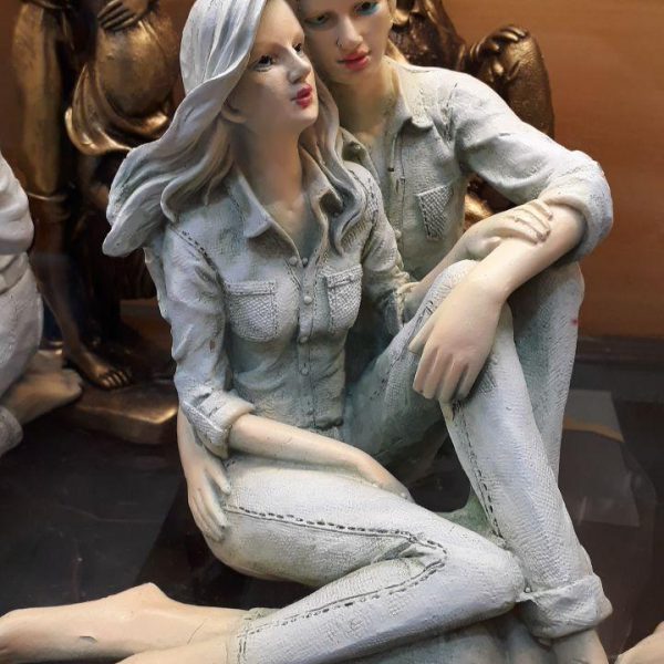 مجسمه زن و مرد بسیار شیک