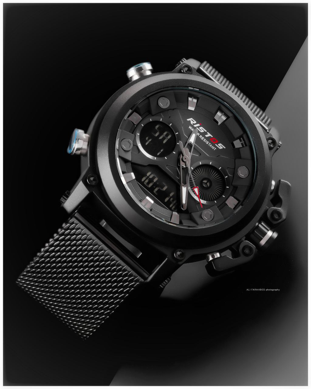 TEMEIS Square Multifunctional Mens Watch With High Hardness Minerals,  Tempered Glass, 6 Segment Display, Stopwatch, Timing, And Luminous Hands  Di244R From Hftfcn, $47.44 | DHgate.Com